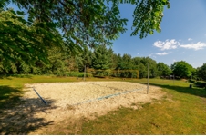 Das Beachvolleyballfeld auf dem Jugendhof ©BDKJ Jugendhof Ein Beachvolleyballfeld
